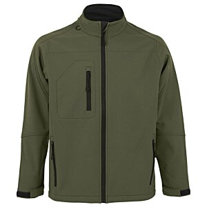 Additional Image 6 - a green jacket with black zipper