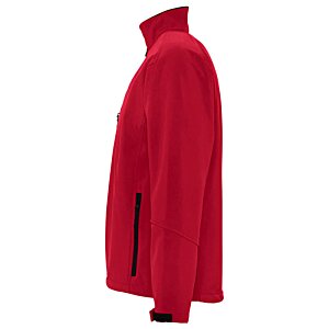 Additional Image 8 - a red jacket with black zippers