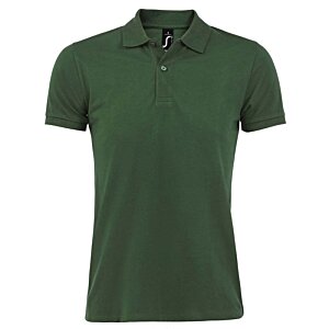 Additional Image 1 - a green polo shirt on a white background