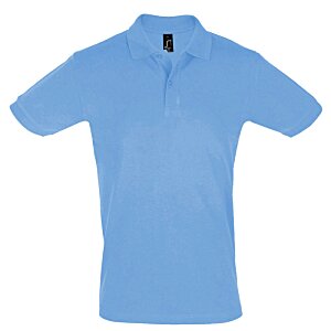 Additional Image 2 - a blue shirt with a black collar