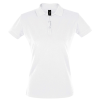 View Image 4 of 5 of SOL's Women's Perfect Polo - White - Printed