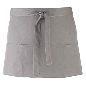 Additional Image 3 - a white apron with a tie