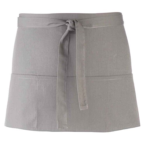Additional Image 3 - a white apron with a tie
