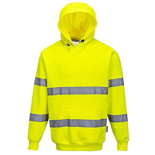 Additional Image 1 - a yellow jacket with grey stripes