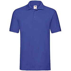 Additional Image 12 - a blue polo shirt on a white background