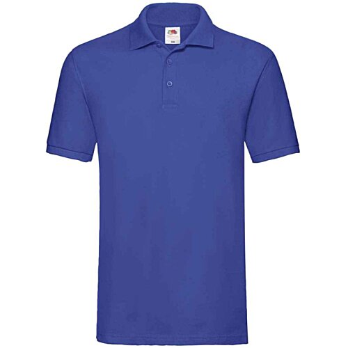 Additional Image 12 - a blue polo shirt on a white background
