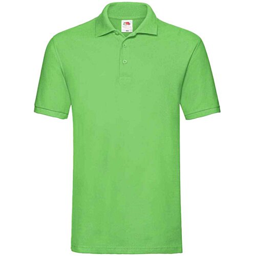 Additional Image 8 - a green polo shirt on a white background