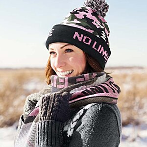 Additional Image 5 - a woman wearing a hat and scarf