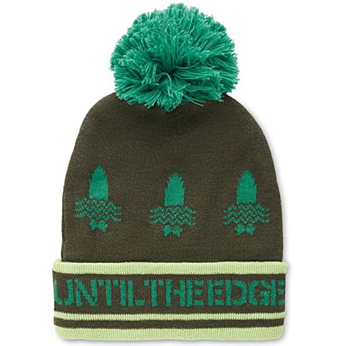 Additional Image 4 - a knit hat with a pom