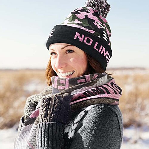 Additional Image 5 - a woman wearing a hat and scarf