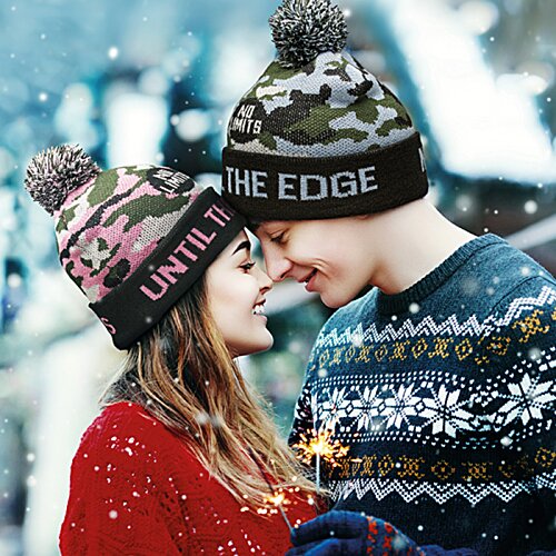 Additional Image 6 - a man and woman in knit hats