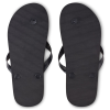 a pair of black flip flops