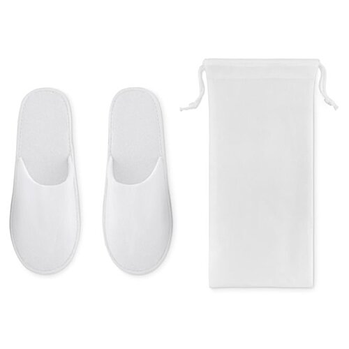 Additional Image 1 - a pair of white plastic shoes