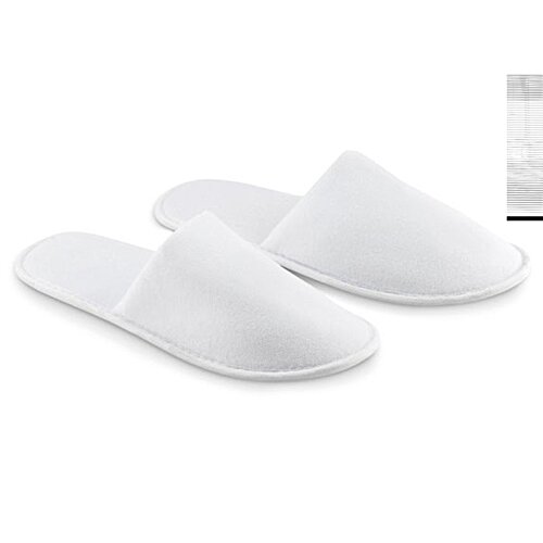 Additional Image 4 - a pair of white slippers