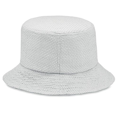 Additional Image 2 - a white hat on a white background