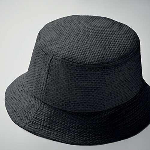 Additional Image 3 - a black hat on a white surface