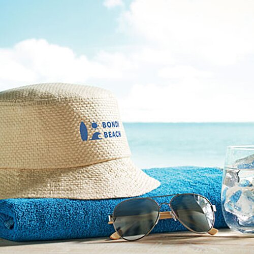 Additional Image 4 - a hat and sunglasses on a beach