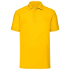 a yellow shirt on a white background