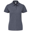 a grey polo shirt on a white background