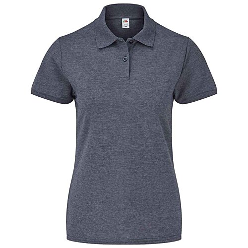 Additional Image 13 - a grey polo shirt on a white background