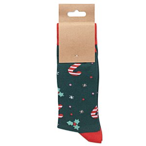 Additional Image 2 - a pair of socks in a box