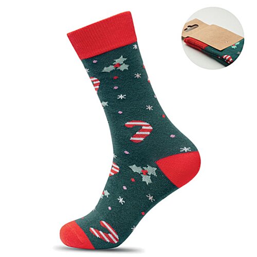 Additional Image 4 - a close up of a sock