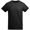 a black shirt on a white background