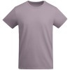 a purple shirt on a white background