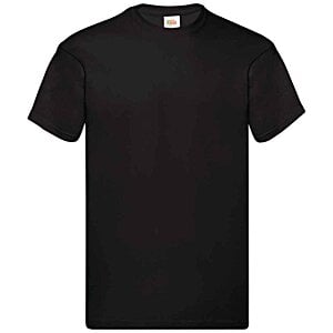 Additional Image 1 - a black t-shirt on a white background