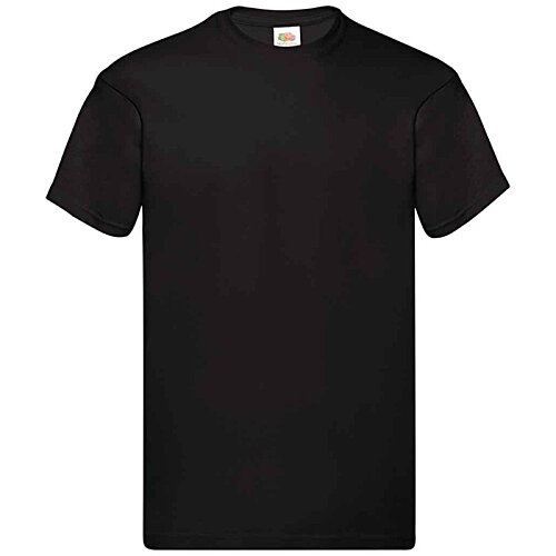 Additional Image 1 - a black t-shirt on a white background