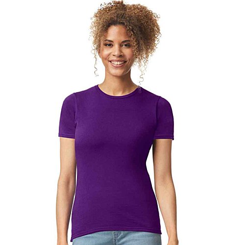 Additional Image 1 - a woman wearing a purple shirt
