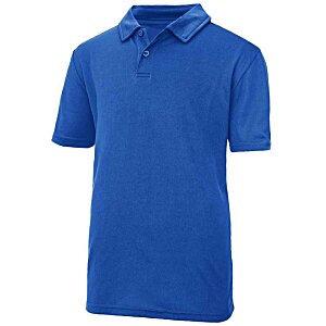 Additional Image 11 - a blue polo shirt on a white background