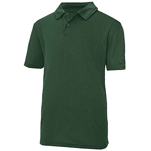 Additional Image 8 - a green polo shirt on a white background