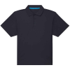 a black shirt with a blue stripe