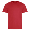 a red shirt on a white background