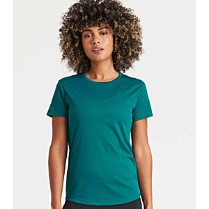 Additional Image 25 - a woman with curly hair wearing a green shirt
