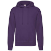 a purple hoodie with a white background