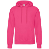 a pink hoodie with a white background