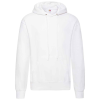 a white hoodie with a hood