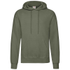 a green hoodie with a white background