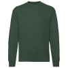 a green long sleeved shirt