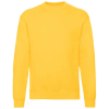 a yellow sweater on a white background