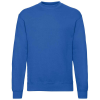 a blue sweater with a white background