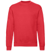 a red sweater with long sleeves