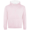 a pink hoodie with a white background