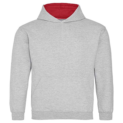 Additional Image 6 - a white and red hoodie