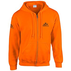 Additional Image 1 - an orange jacket with a logo