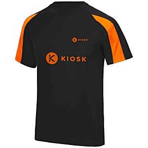 Additional Image 1 - a black and orange shirt