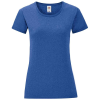 a blue t-shirt on a white background