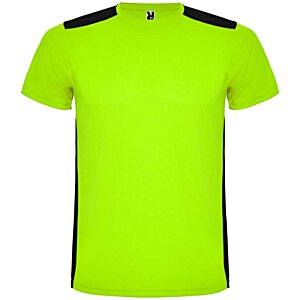 Additional Image 6 - a green shirt with black stripes